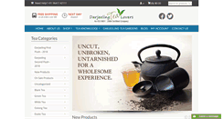 Desktop Screenshot of darjeelingtealovers.com